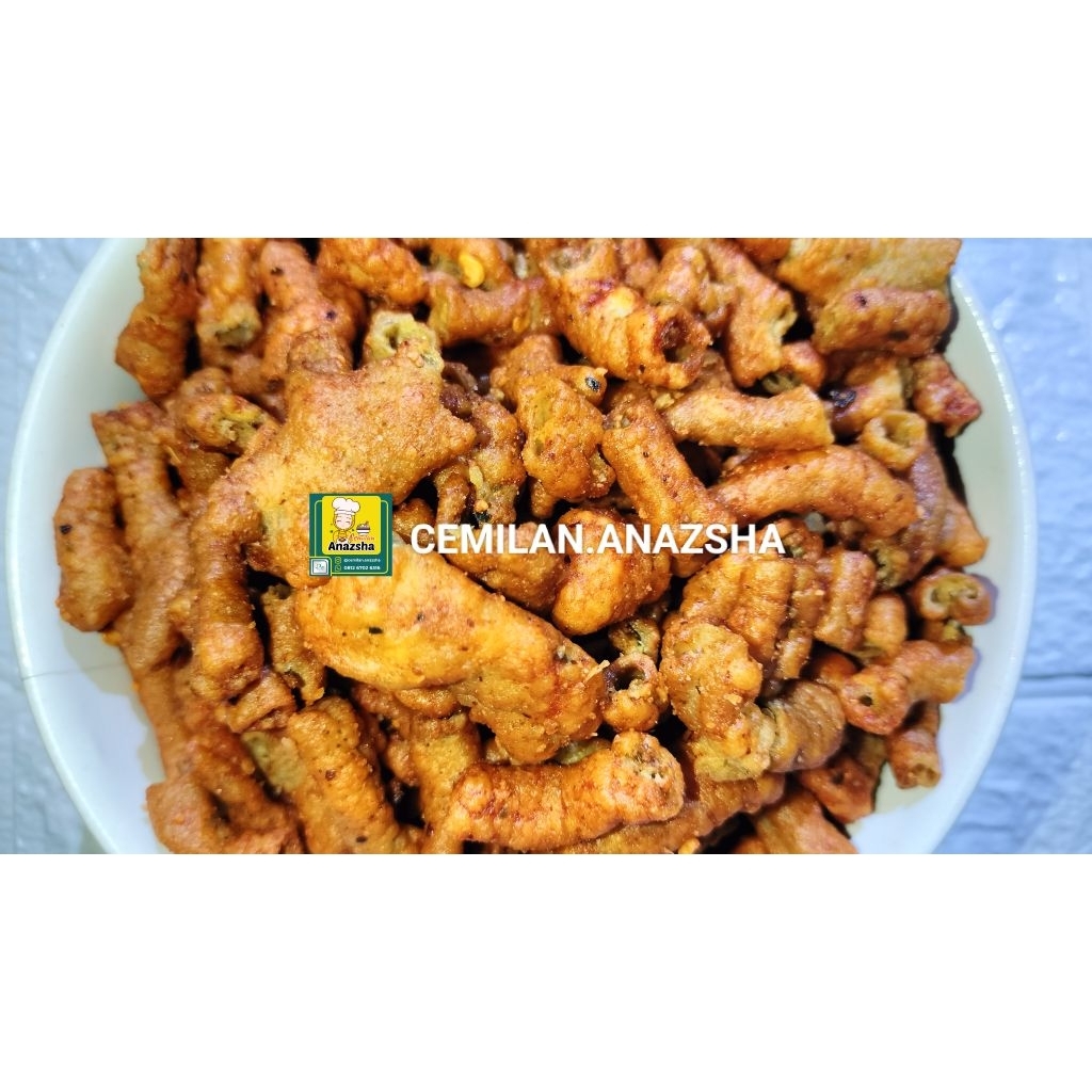 

Usus Crispy Pedas Daun Jeruk