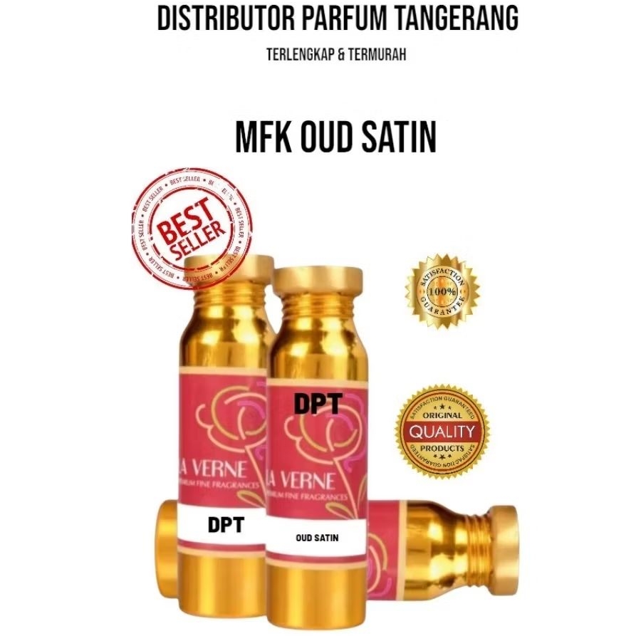 OUD SATIN BY LAVERNE SEGEL PABRIK 100 ML BIBIT PARFUM.