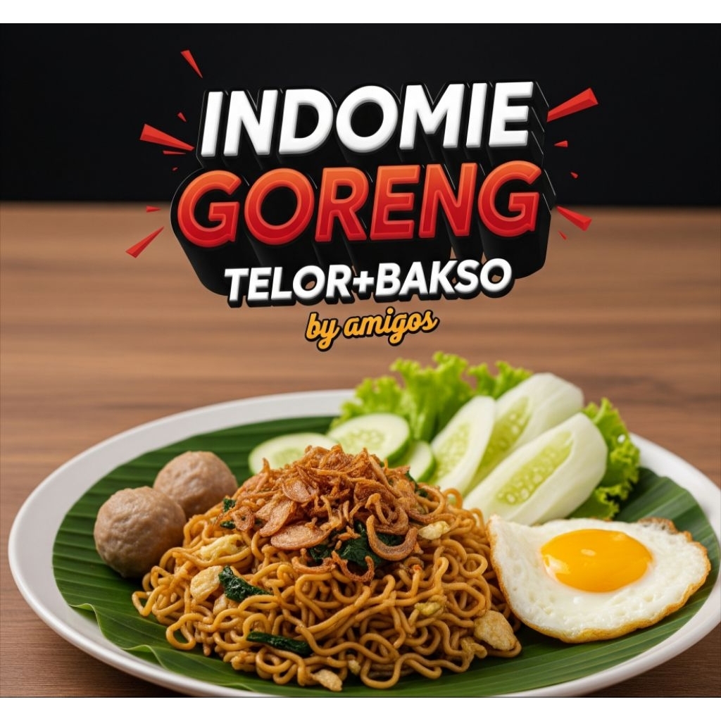 

Indomie Goreng Telor Bakso Extra Chili Oil