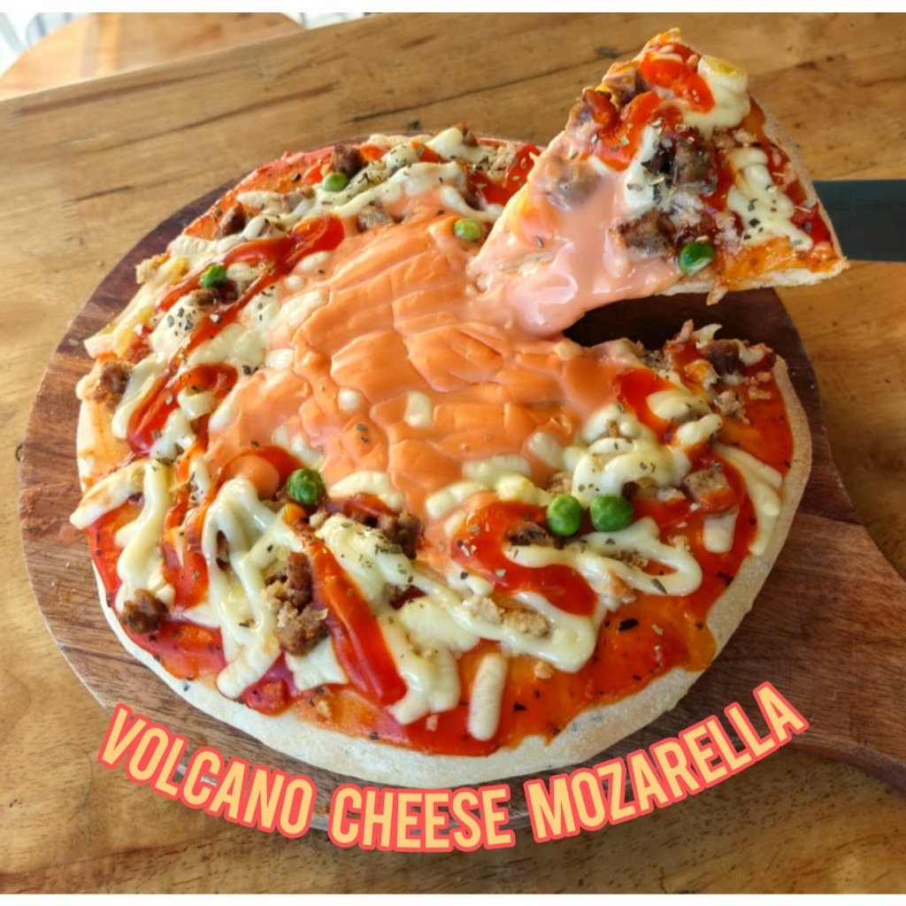 

Pizza Medan Marelan Sedap Mantap By Misri | Volcano Chees Mozarella
