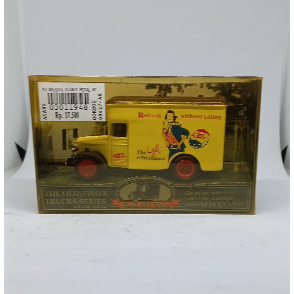 golden wheel ford 1934 dennis parcels van pepsi cola loose diecast 1/60 (t)