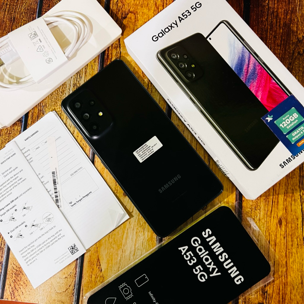 SAMSUNG A53 5G RAM 8/256 second  MULUS