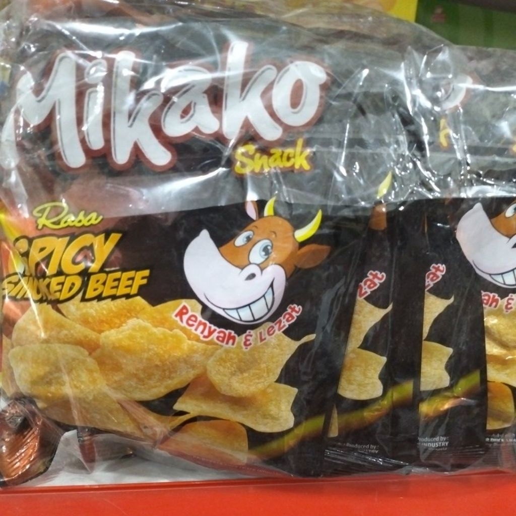 

Mikako Spicy Smoke Beef 1pak