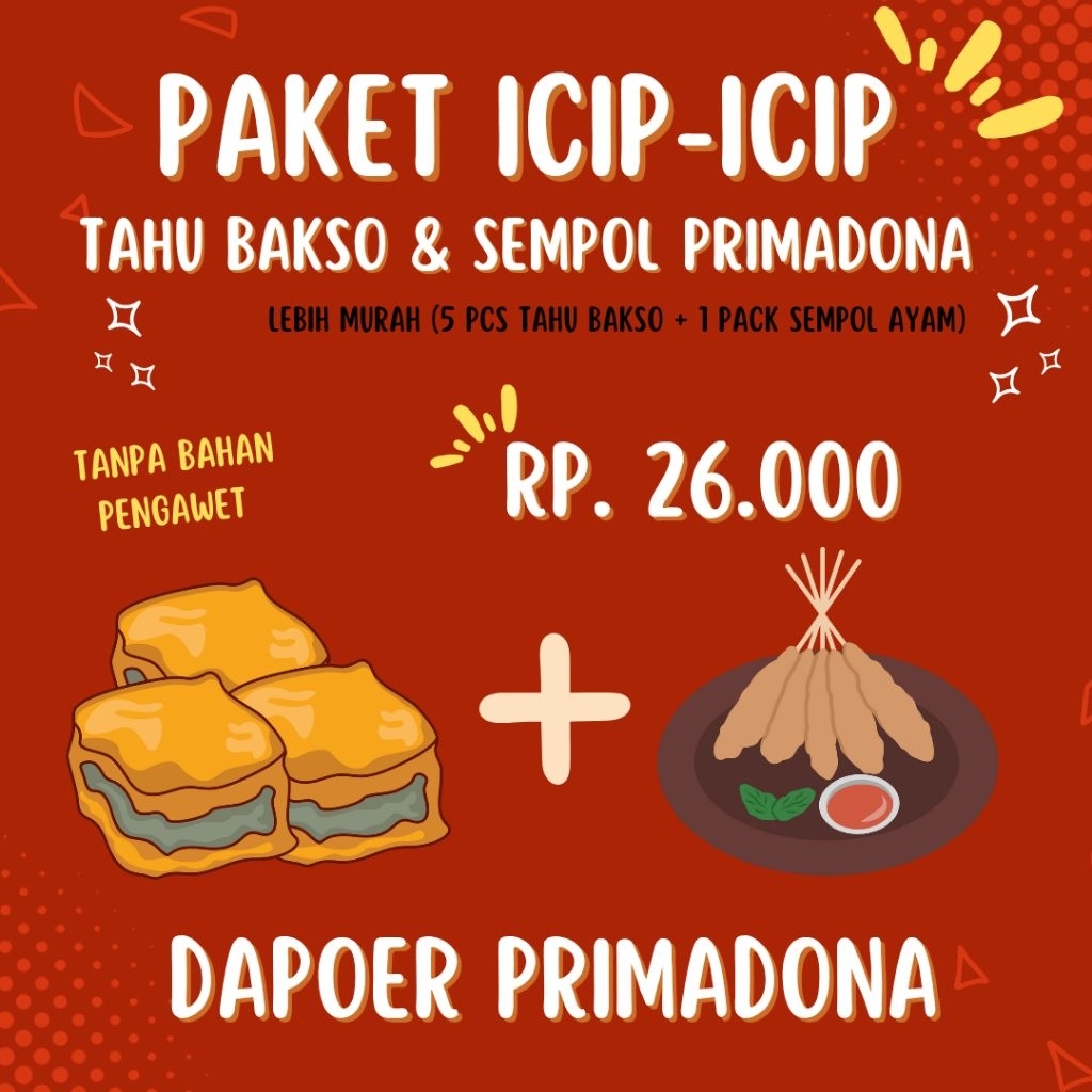 

PAKET ICIP-ICIP (SEMPOL & TAHU BAKSO)