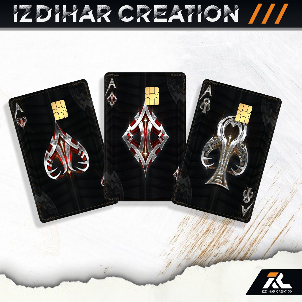 

Stiker Kartu Atm Skincard Tema Card AS Stiker Atm Emoney Flazz Tinggal Tempel Laminasi Glosy