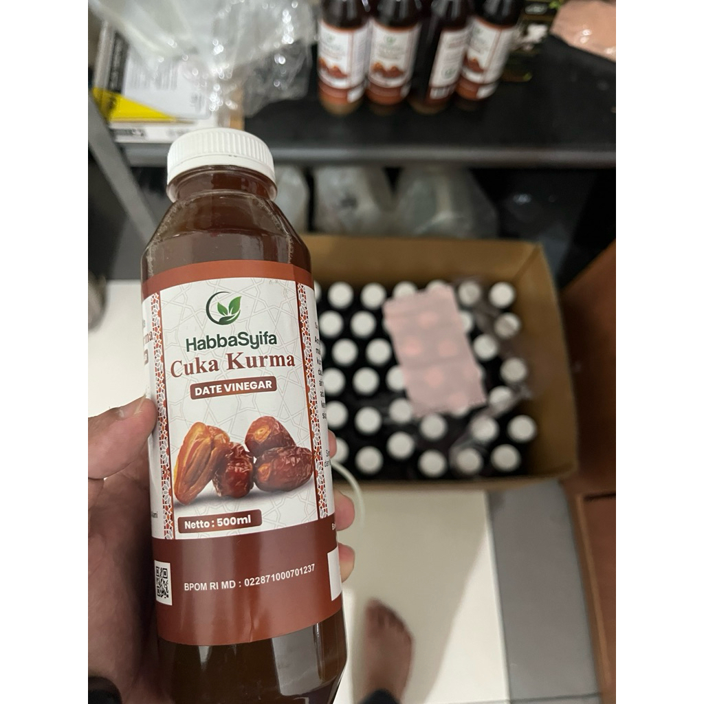 

Cuka kurma Premium Original 500 ml