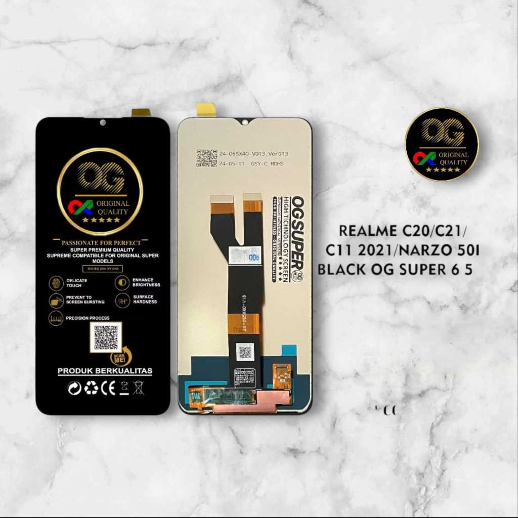 LCD REALME (C20 / C21 / C11 2021 NARZO 50I) (REALME C11 2020 / C12 / C15 TOUCHSREEN FULLSET
