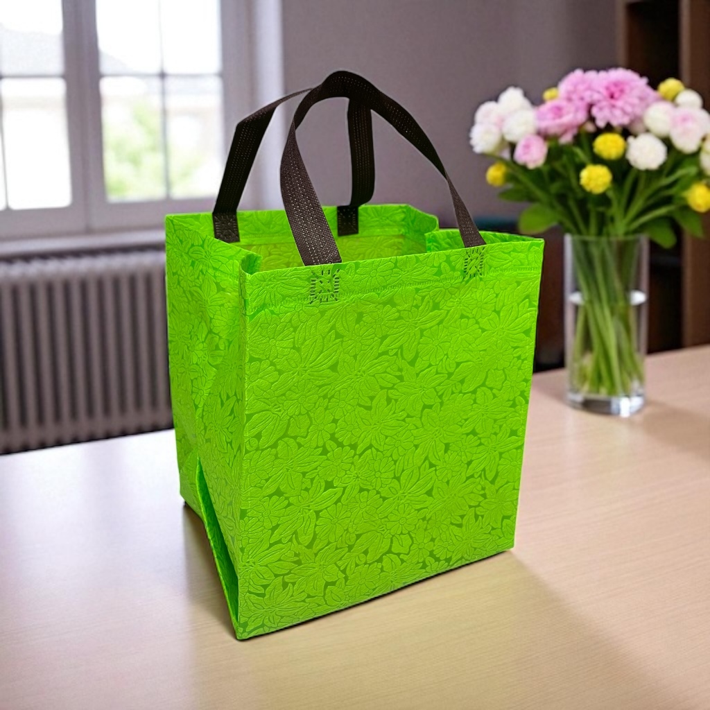 

(12 Pcs) Tas Hajatan Full Embos Uk 22x24 Tinggi 28 cm / Untuk Box Nasi uk 22x22 (R10B)