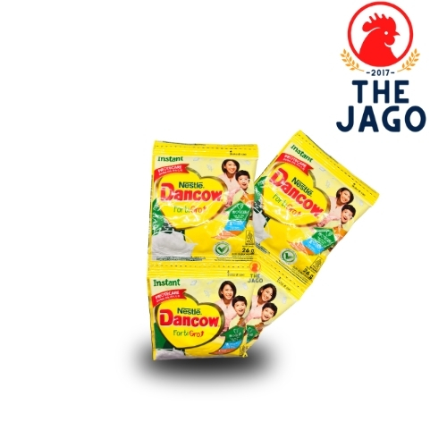 

Dancow FortiGro Full Cream Sachet 1 Renceng - Susu Bubuk Instan Isi 10 x 27gr