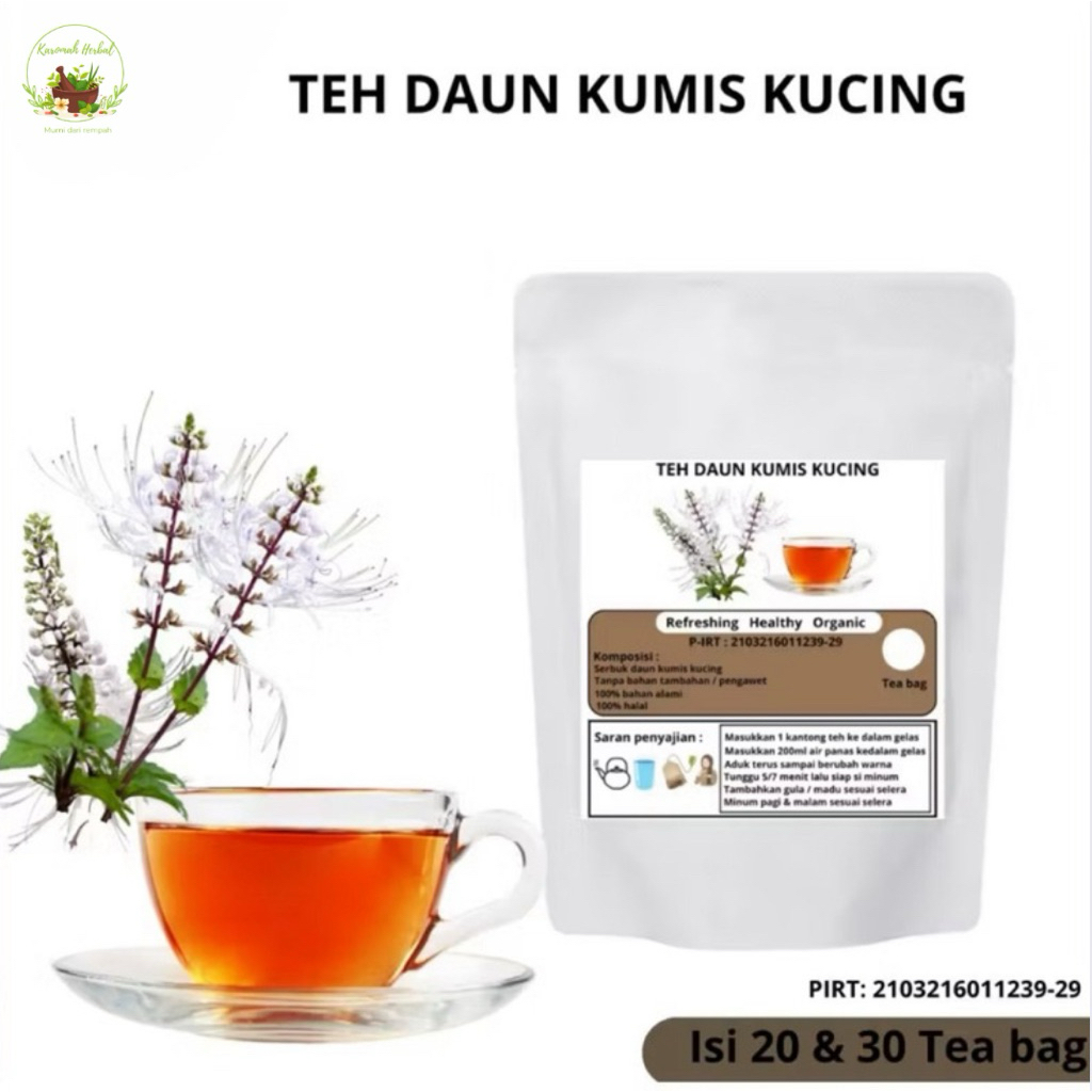 

TEH DAUN KUMIS KUCING isi 30pcs