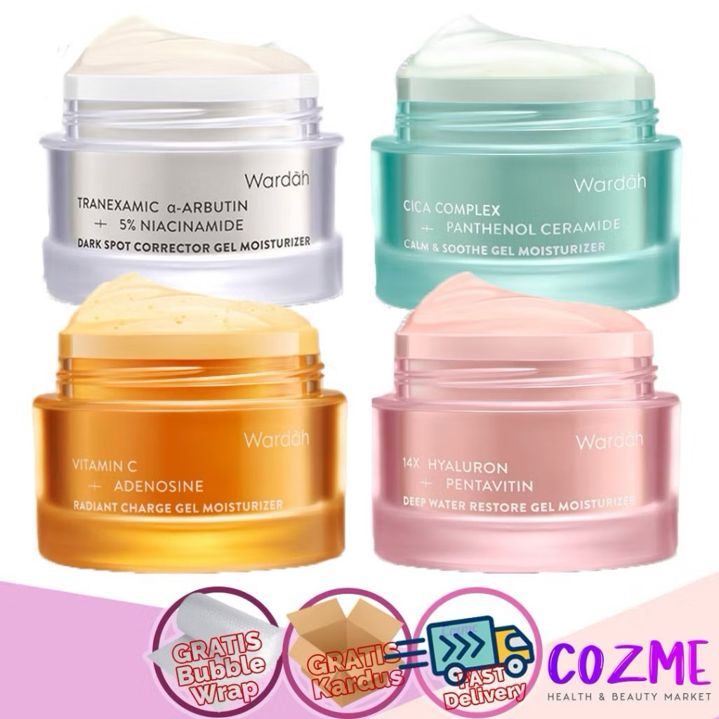 wardah moisturizer/wardah moisturizer gel
