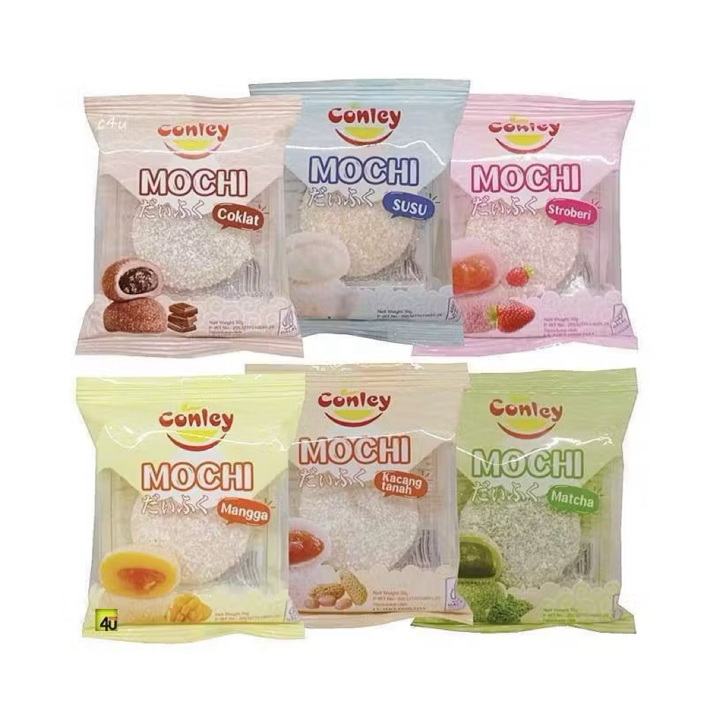 

MOCHI VIRAL CONLEY ANEKA RASA / MOCHI CONLEY TABUR KELAPA DENGAN 5 VARIAN RASA