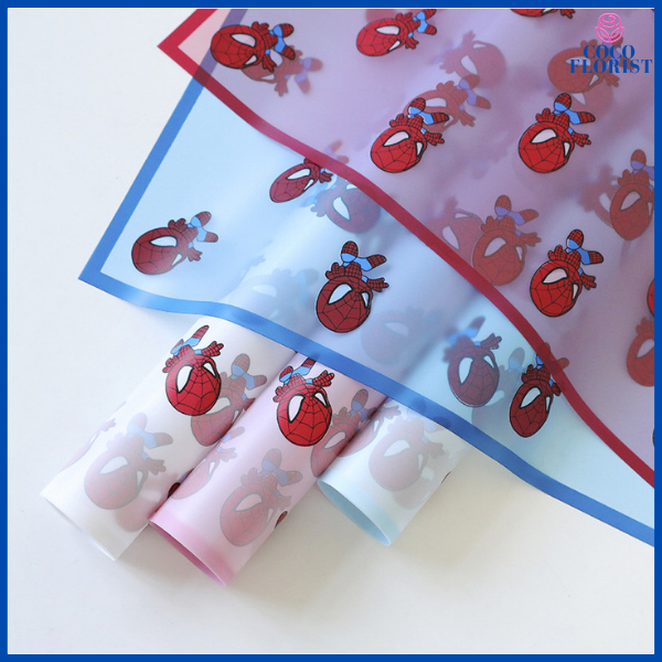 

PACK 20 Kertas Buket Bunga Korea Transparan List Transparan List warna motif karakter KB82