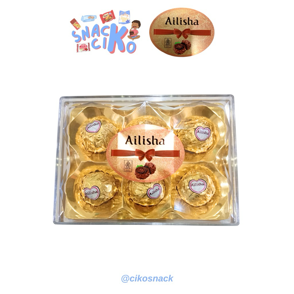 

[READY] Ailisha Peanut Chocolate Balls 75gr