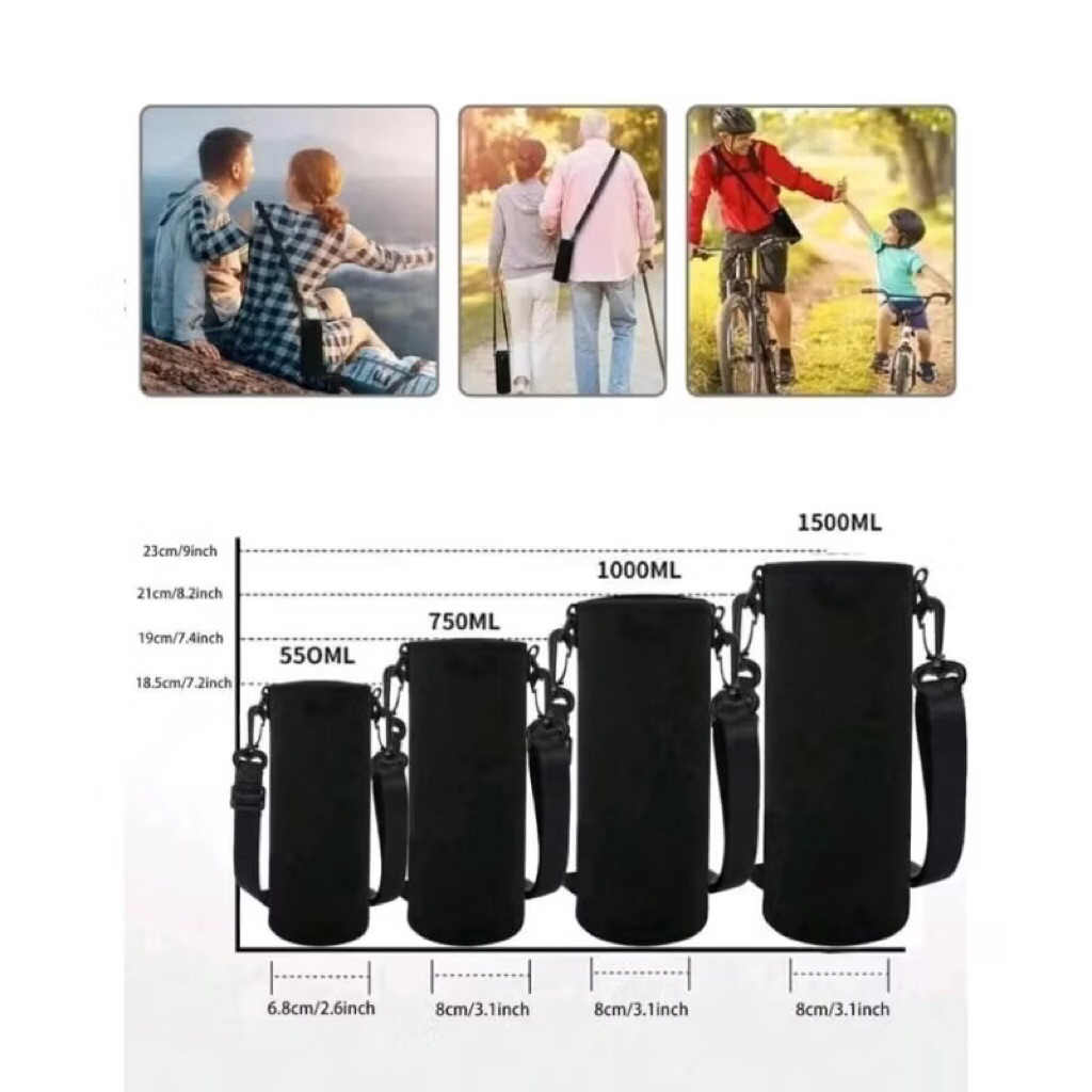 Tas Botol Minum Selempang Sarung Tas Bottle Minum