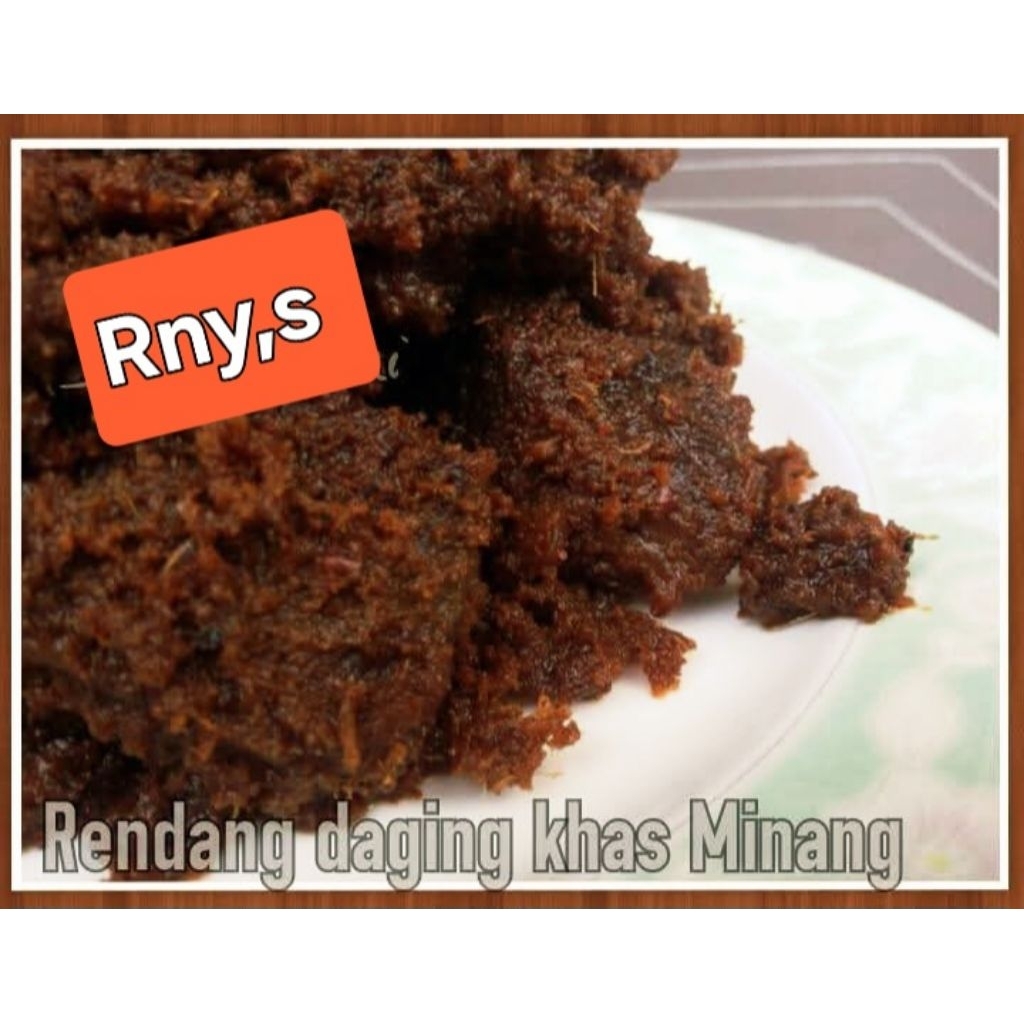 

Rendang daging sapi asli Minang