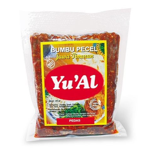 

Bumbu Pecel Yu'Al | Sambel pecel Yu'al | Sambal Pecel Yu'Al Yual tanpa pengawet - Pedas