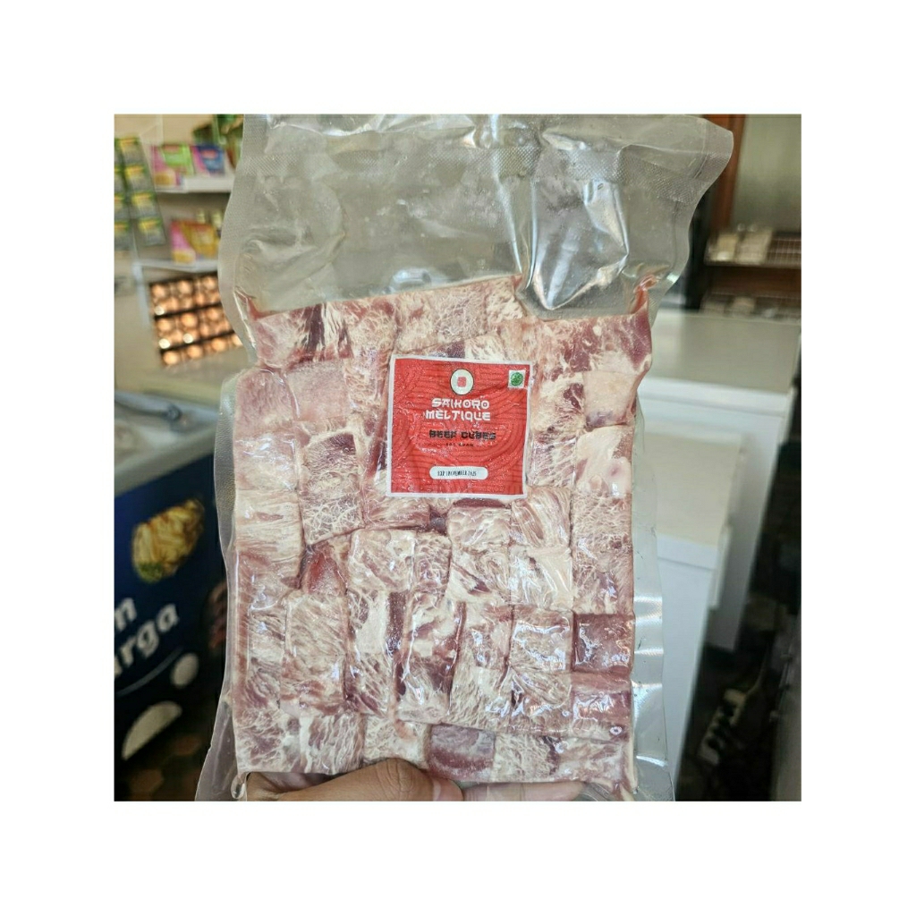 

Premium Beef Saikoro Meltique 500 gram