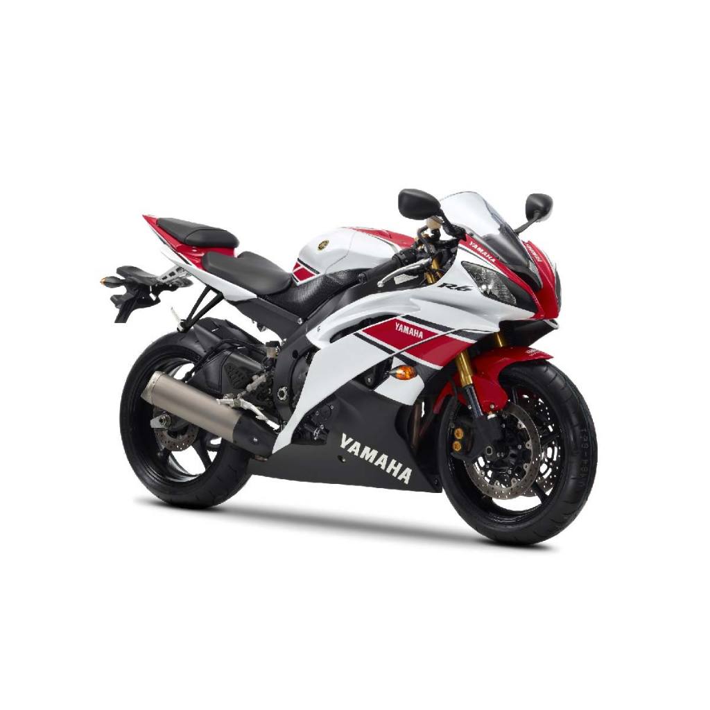 Decal stiker Yamaha R6 tema 50th Anniversary WorldGP Motoblast