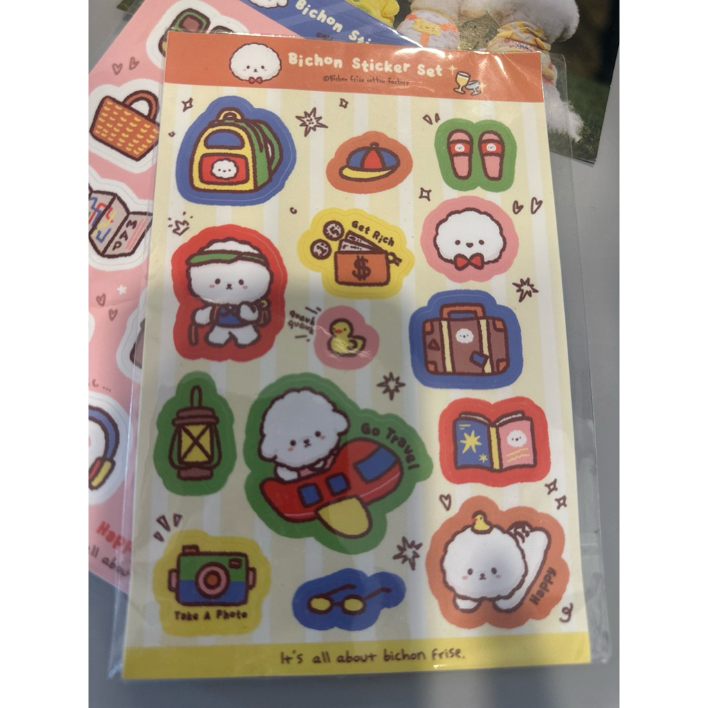 

Stiker lucu bichon frise