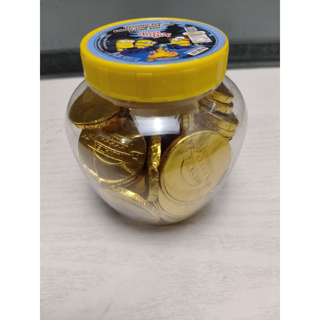 

50 PCS COKLAT KOIN BESAR TOPLES