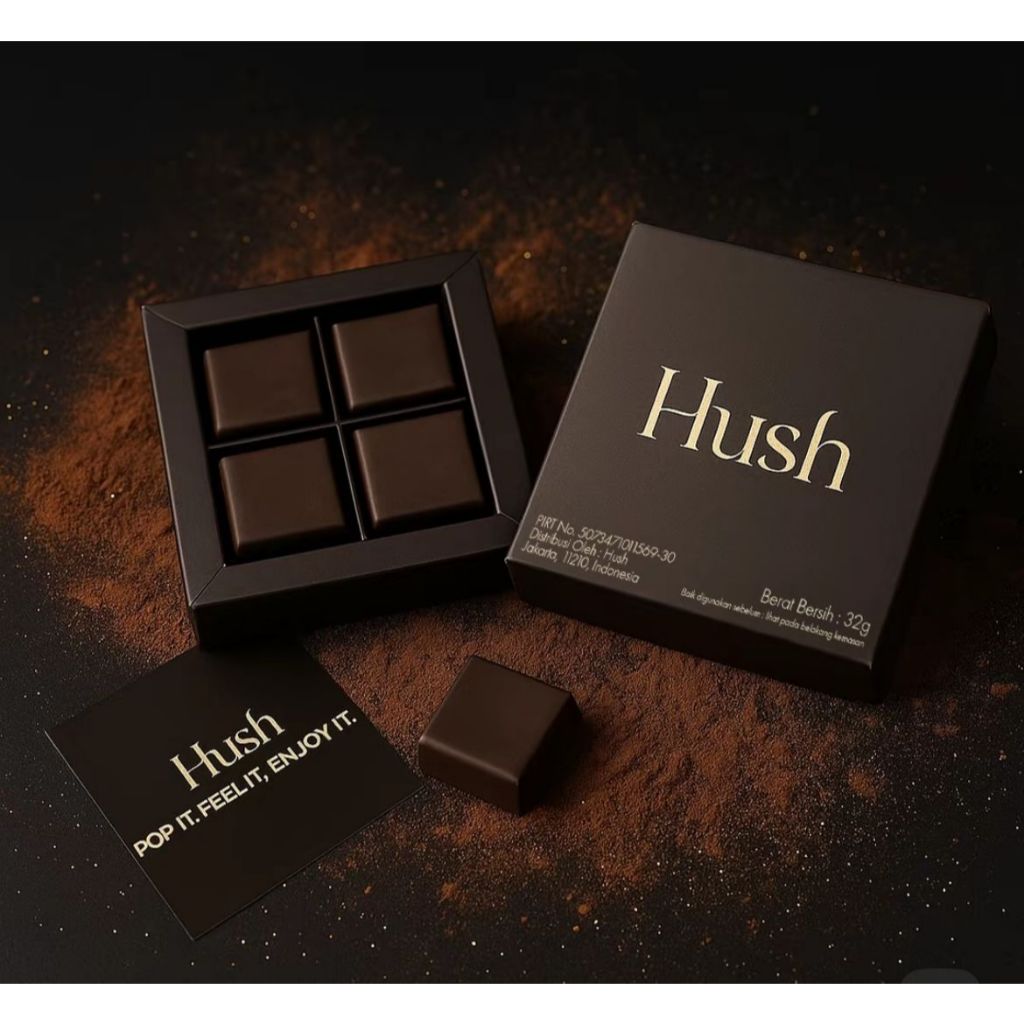 

Hush chocolate Dark Chocolate for couple viral