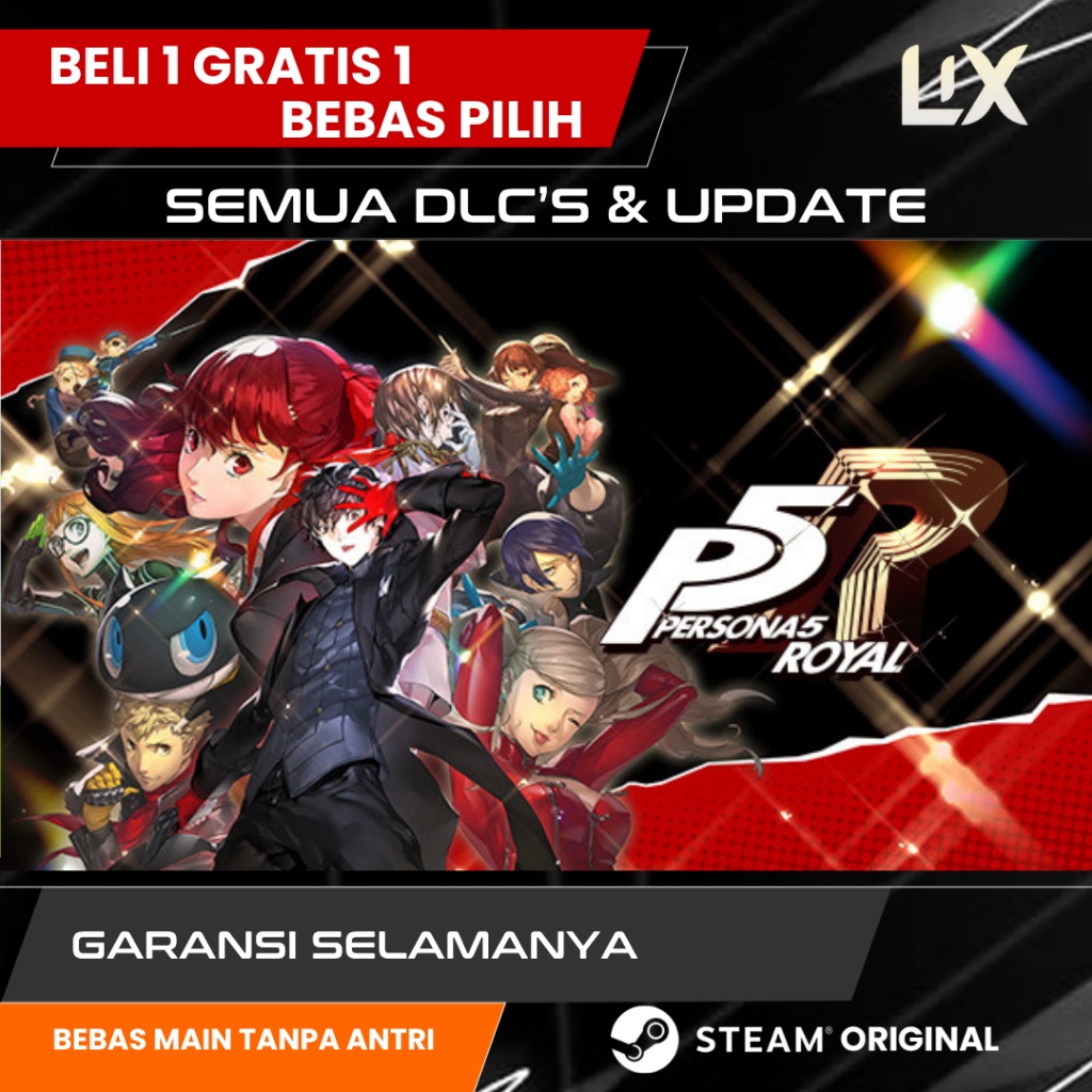 Persona 5 Royal - PC/Laptop - Original Download Via Steam