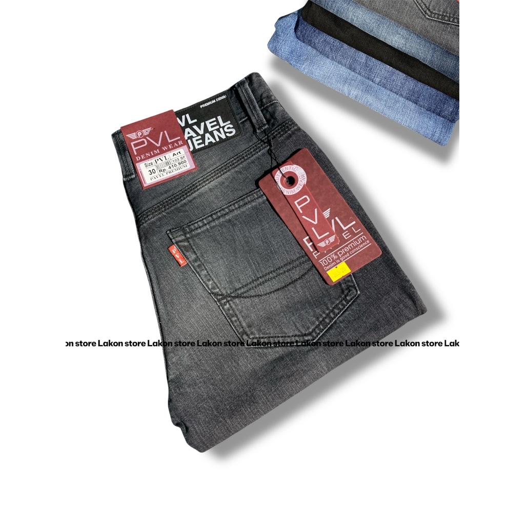 CELANA JEANS PAVEL PANJANG PRIA ORIGINAL [PVL] REGULER STANDAR
