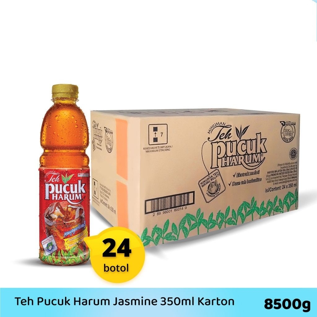 

Teh Pucuk Harum 350 ml 1 Dus Isi 24 Botol