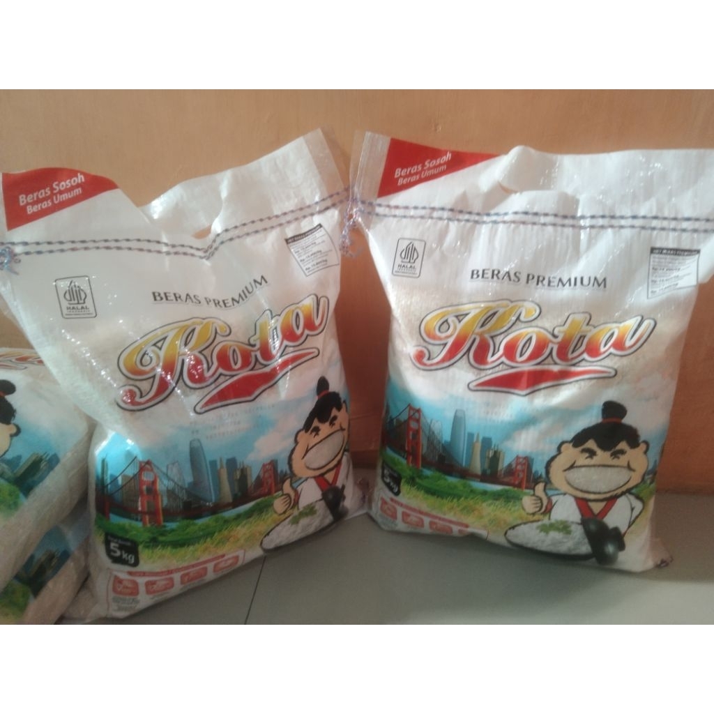 

Beras Premium KOTA 5 Kg Bundling 2 Pax Promo Murah