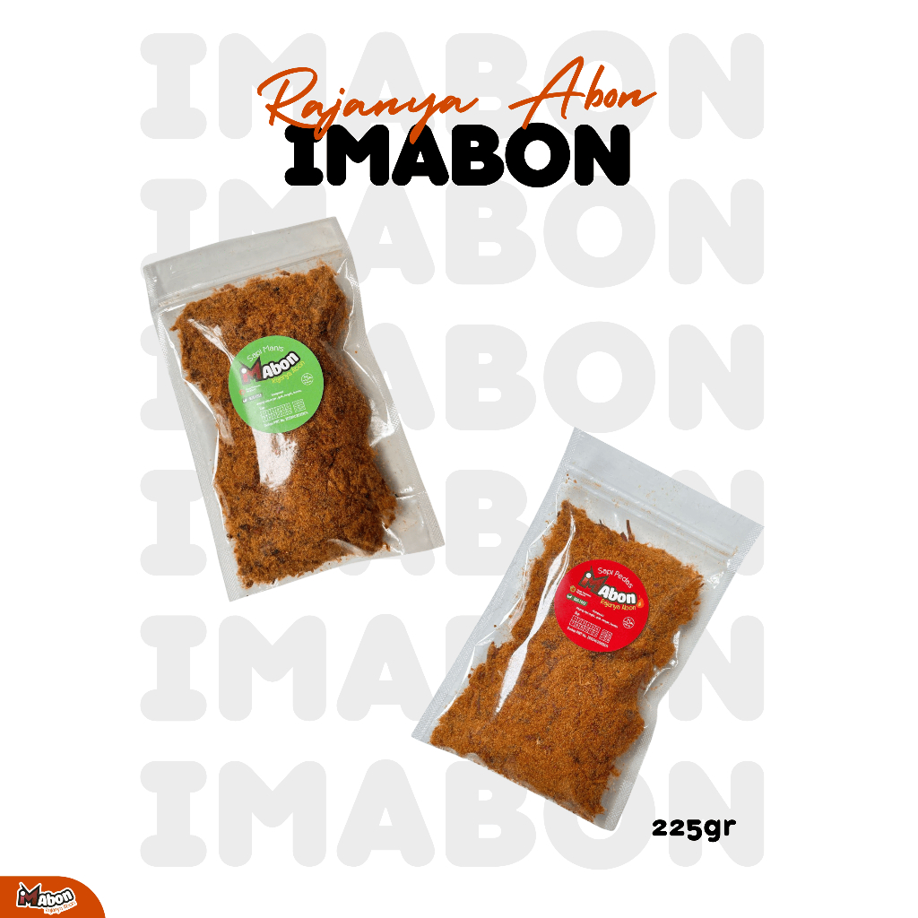 

Imabon Abon Sapi 225g Tanpa MSG Aman Sehat