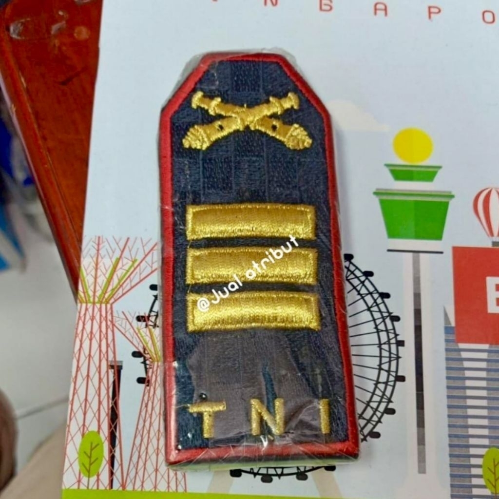 Pangkat PDU PAMA TNI AD Letda Lettu Kapten MULTI korps Bordir