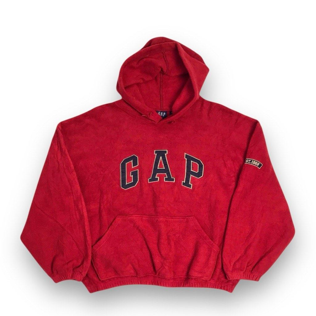 90s GAP Vintage Fleece Hoodie Boxy Fit