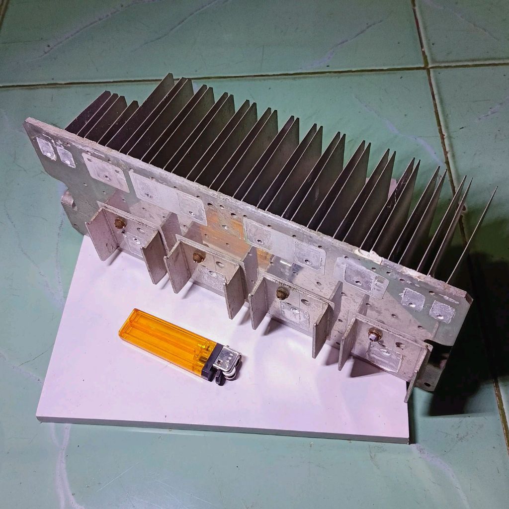 heatsink pendingin original bekas power amplifier PIONEER