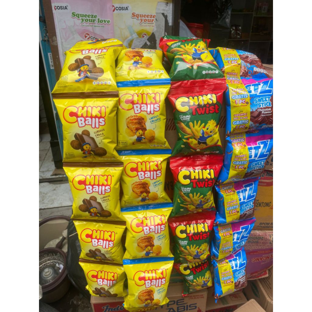 

Aneka Chiki Ecer 2.000 Renceng Isi 10pcs