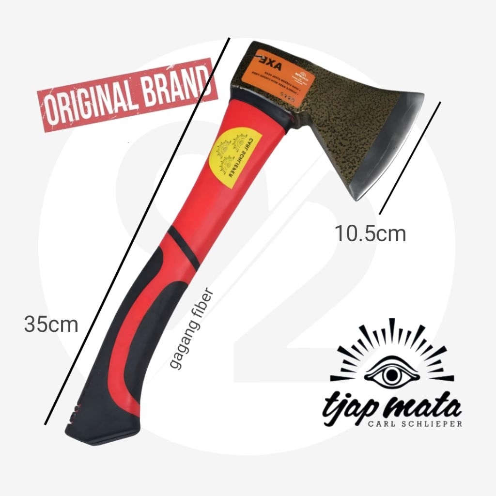 Kapak Tebang Pohon Gagang Fiber Cap Mata Original