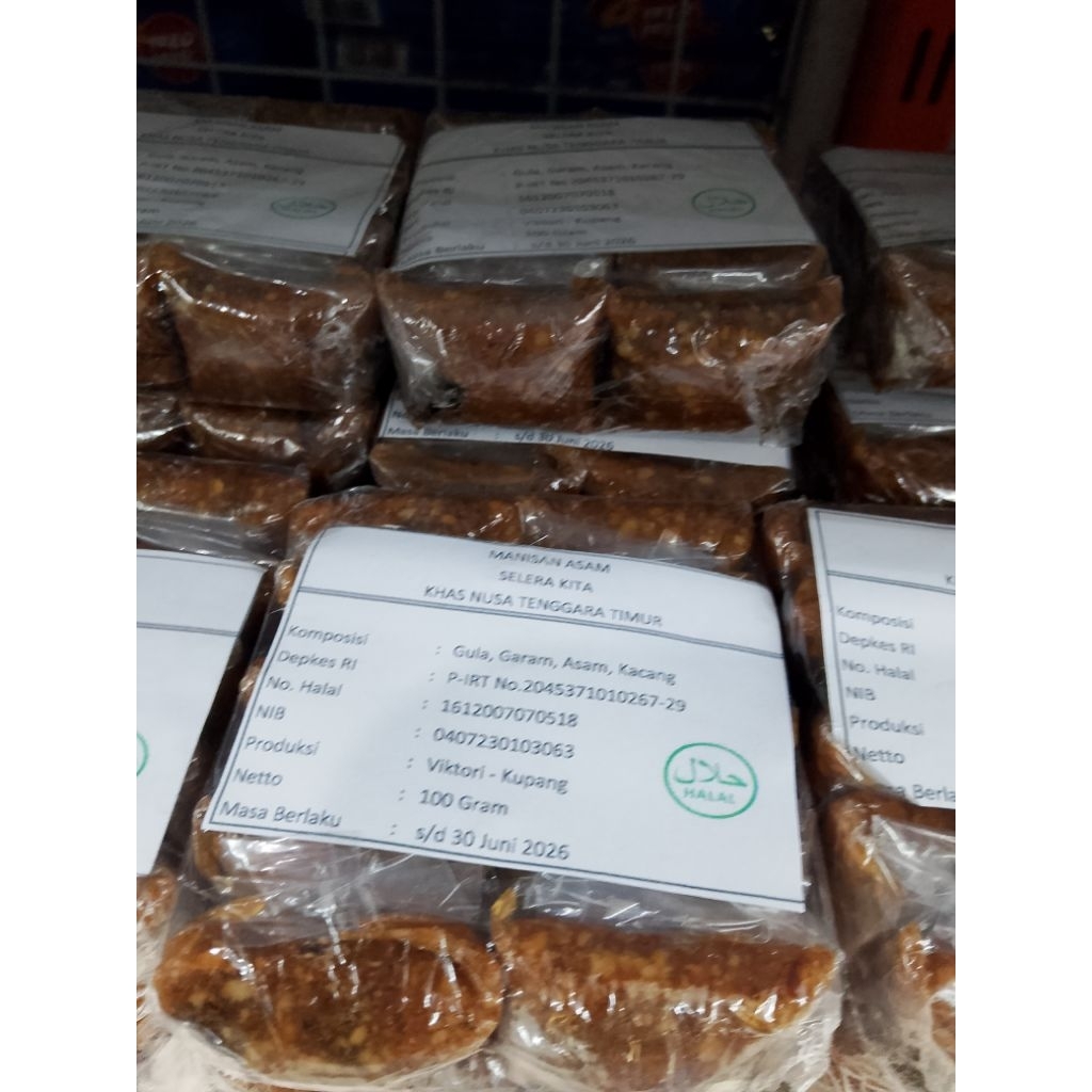 

Manisan Asam Kacang Khas NTT 100 g