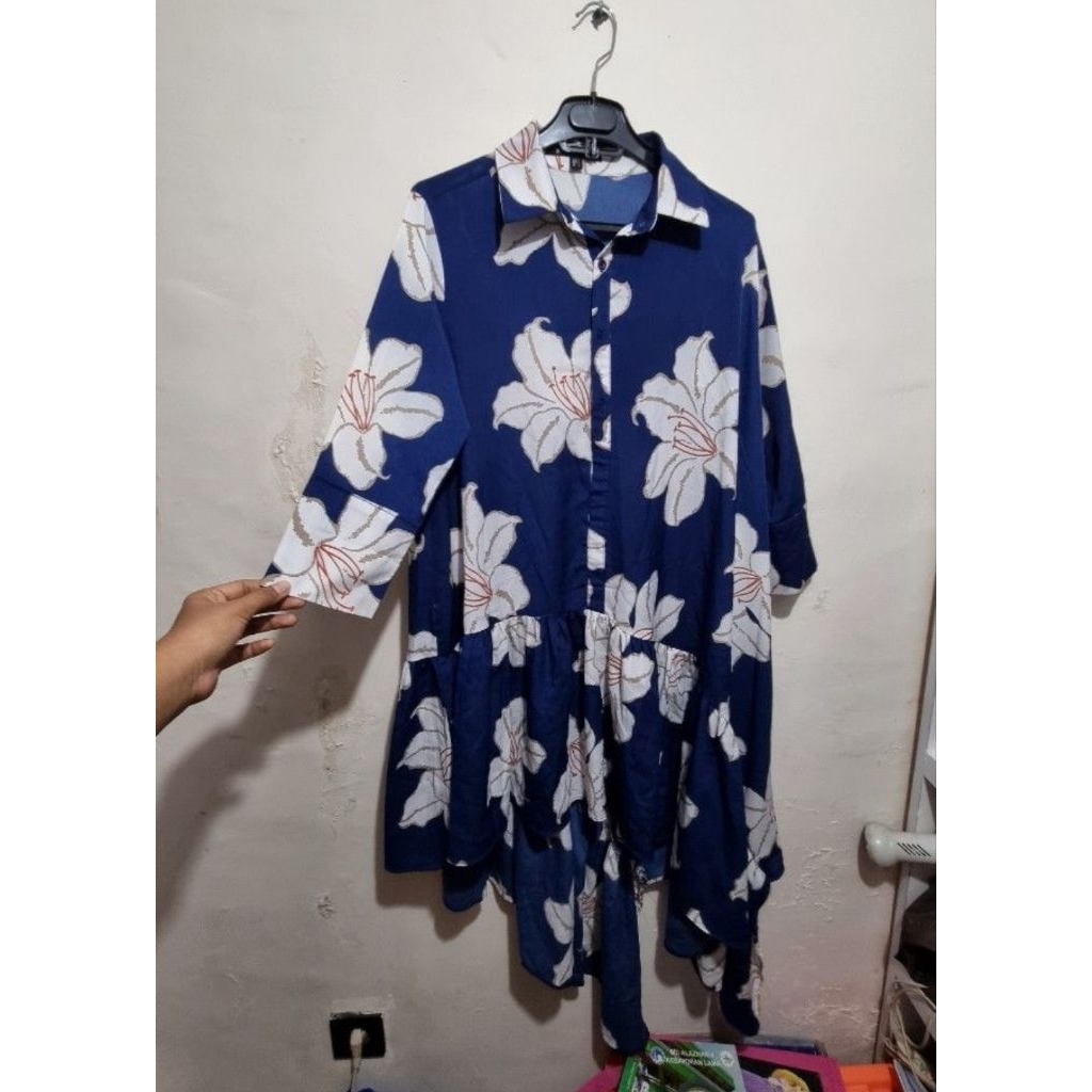 baju wanita bunga bunga