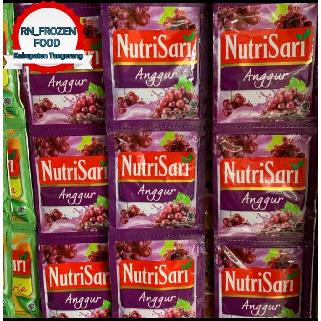 

NUTRISARI RASA ANGGUR | 1 RENCENG ISI 10's