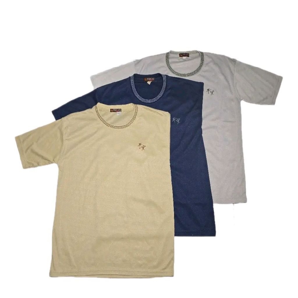 Holika Import Kaos Tshirt Cowok LD 100-104 cm  Ping An