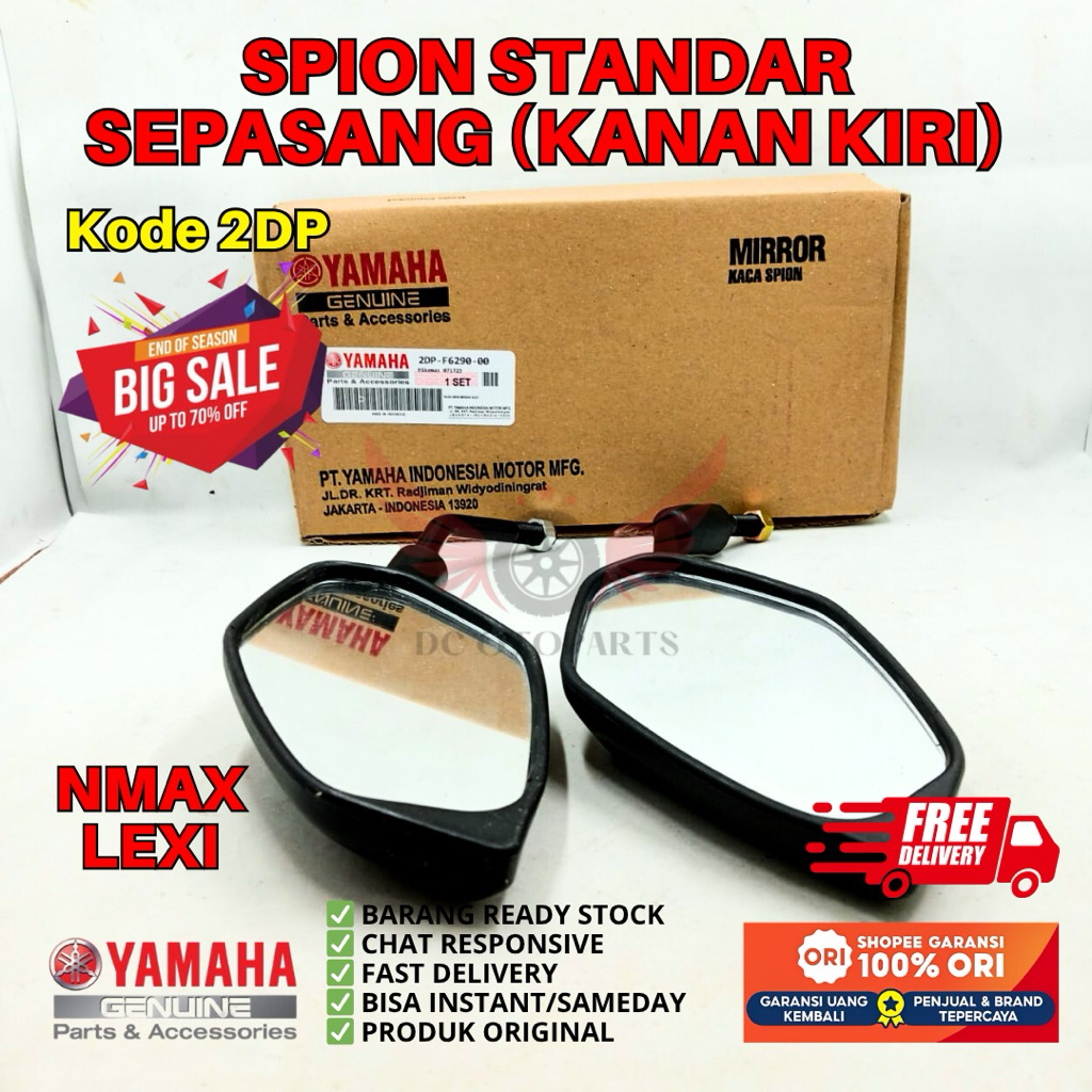 2DP SPION NMAX ORIGINAL YAMAHA GENUINE PARTS, SPION ORIGINAL LEXI, SPION NMAX ORIGINAL, SPION LEXI O