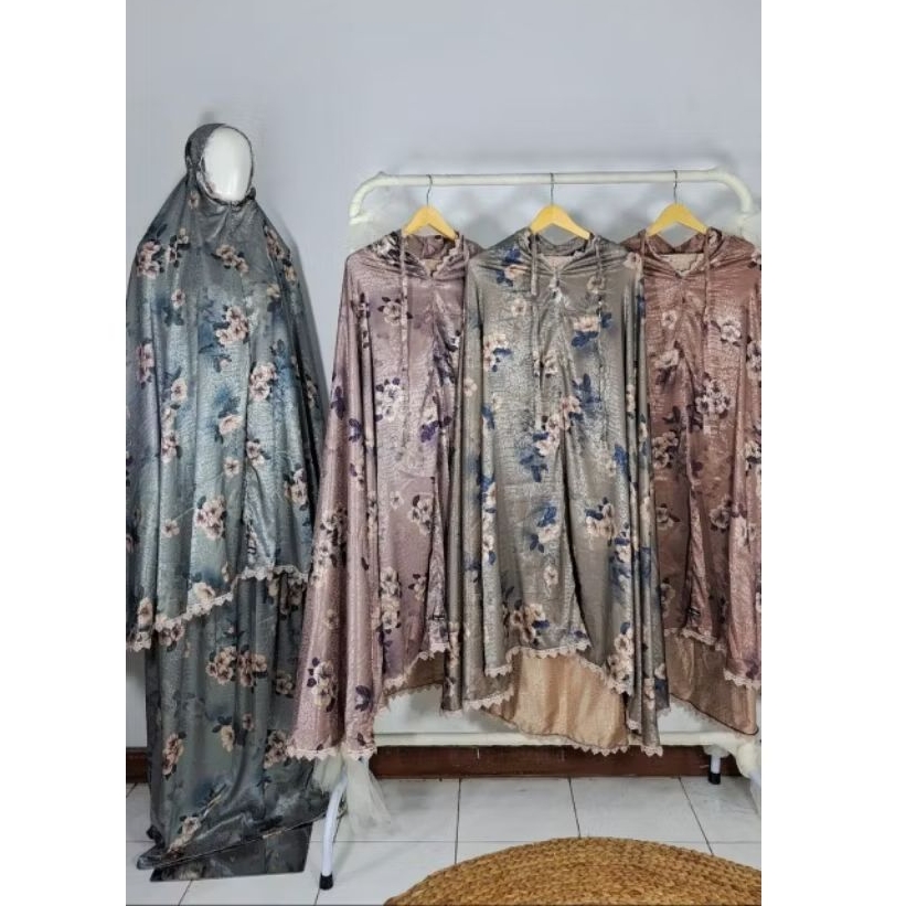 mukena dewasa silk premium|| mukena dewasa motif || mukena dewasa || mukena nimar motif || mukena ni