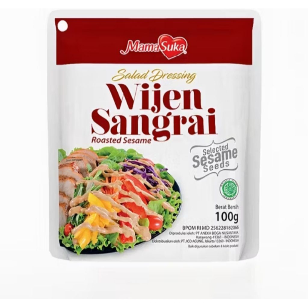 

MAMASUKA WIJEN SANGRAI 100GR / SAUS WIJEN SANGRAI