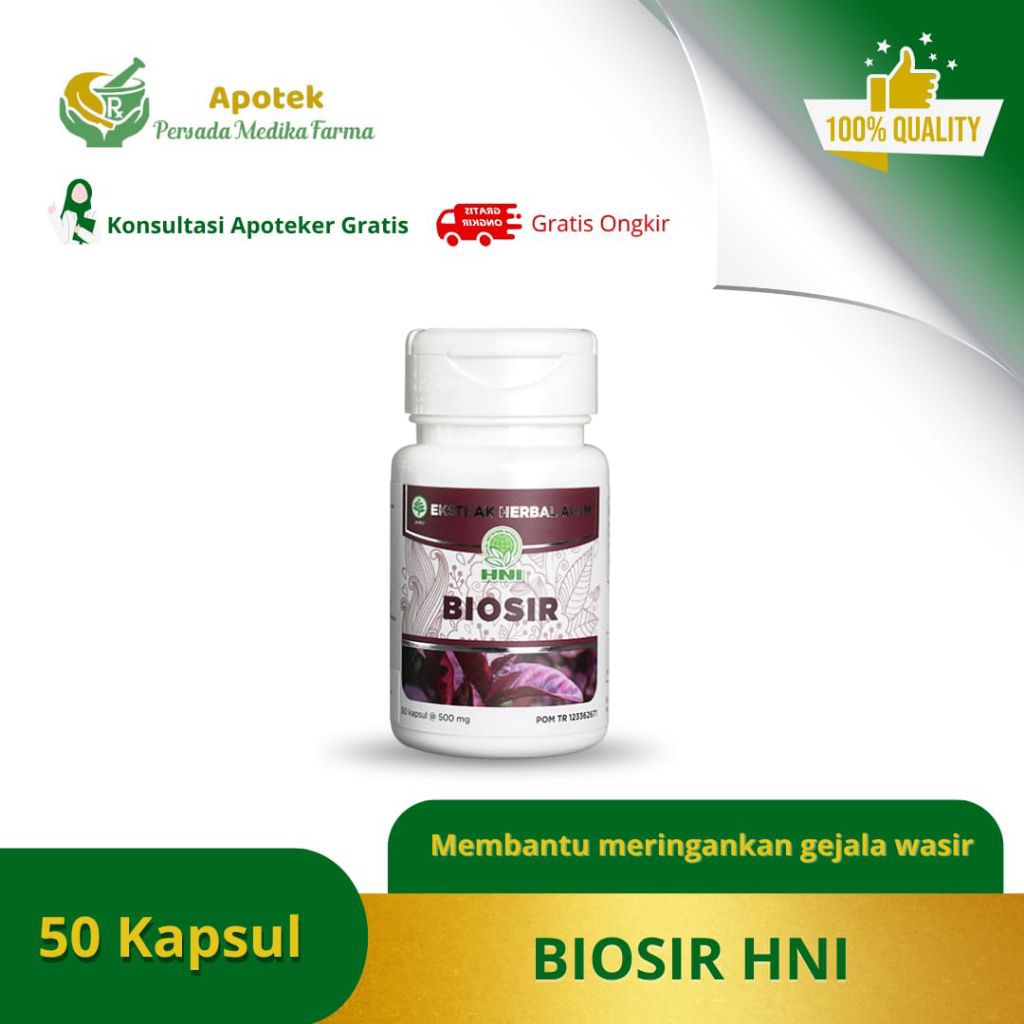 BIOSIR HPAI SOLUSI HERBAL WASIR AMBEIEN DAN SISTEM PENCERNAAN