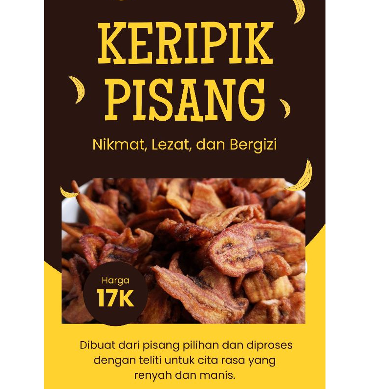 

Pisang Sale Kering 1KG (1000GR) Rasa Mantap - Pisang Sale Manis
