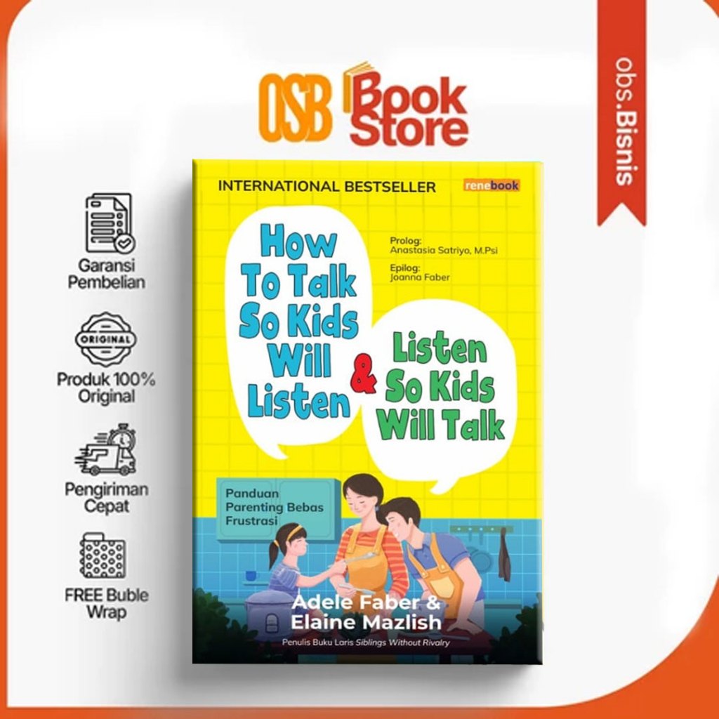 Buku how to talk so kids will listen & listen so kids will talk