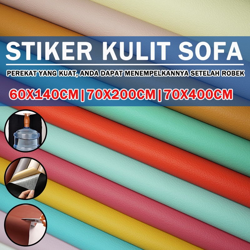 【mahal】kulit sofa stiker kursi stiker sofa kulit berperekat lebar sticker sofa bahan kulit kulit kur