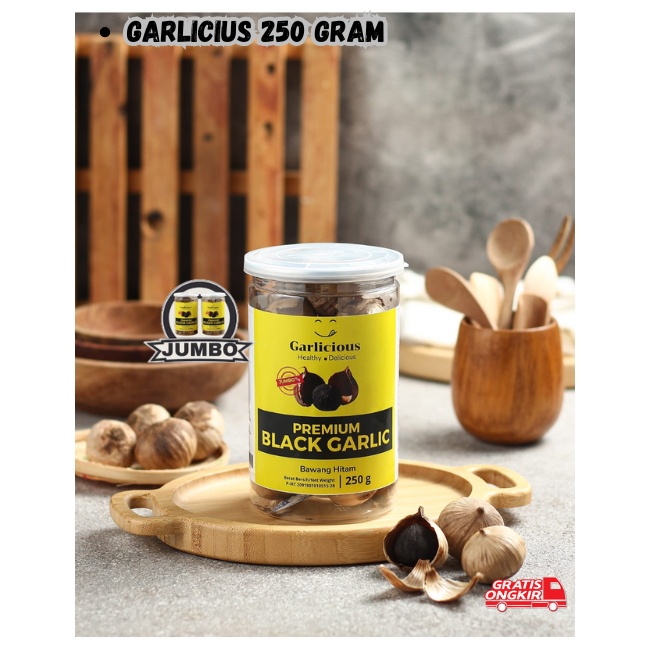 

BLACK GARLIC PREMIUM JUMBO SIZE 250 Gram