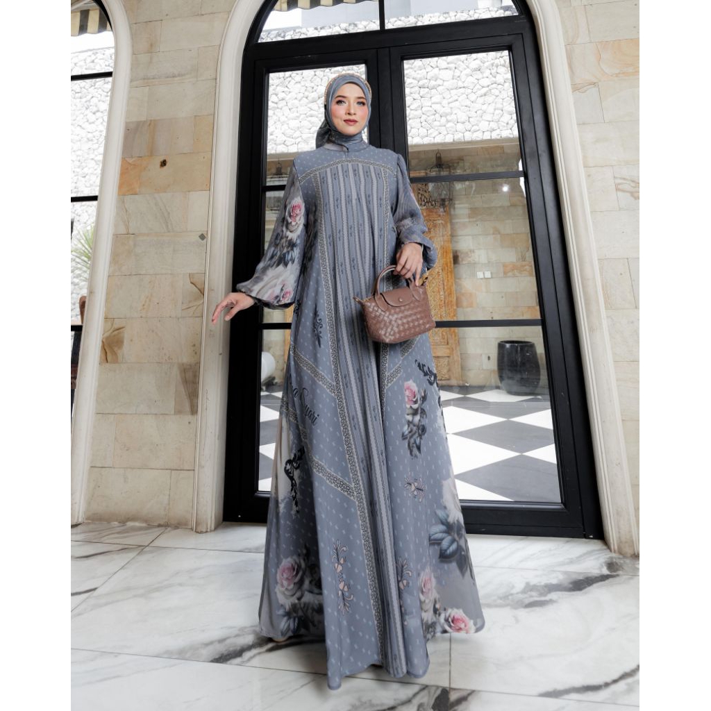 BISA COD (HARUMA SERIES BY ALYA SYARI ORI PREMIUM GAMIS ALYA TERBARU