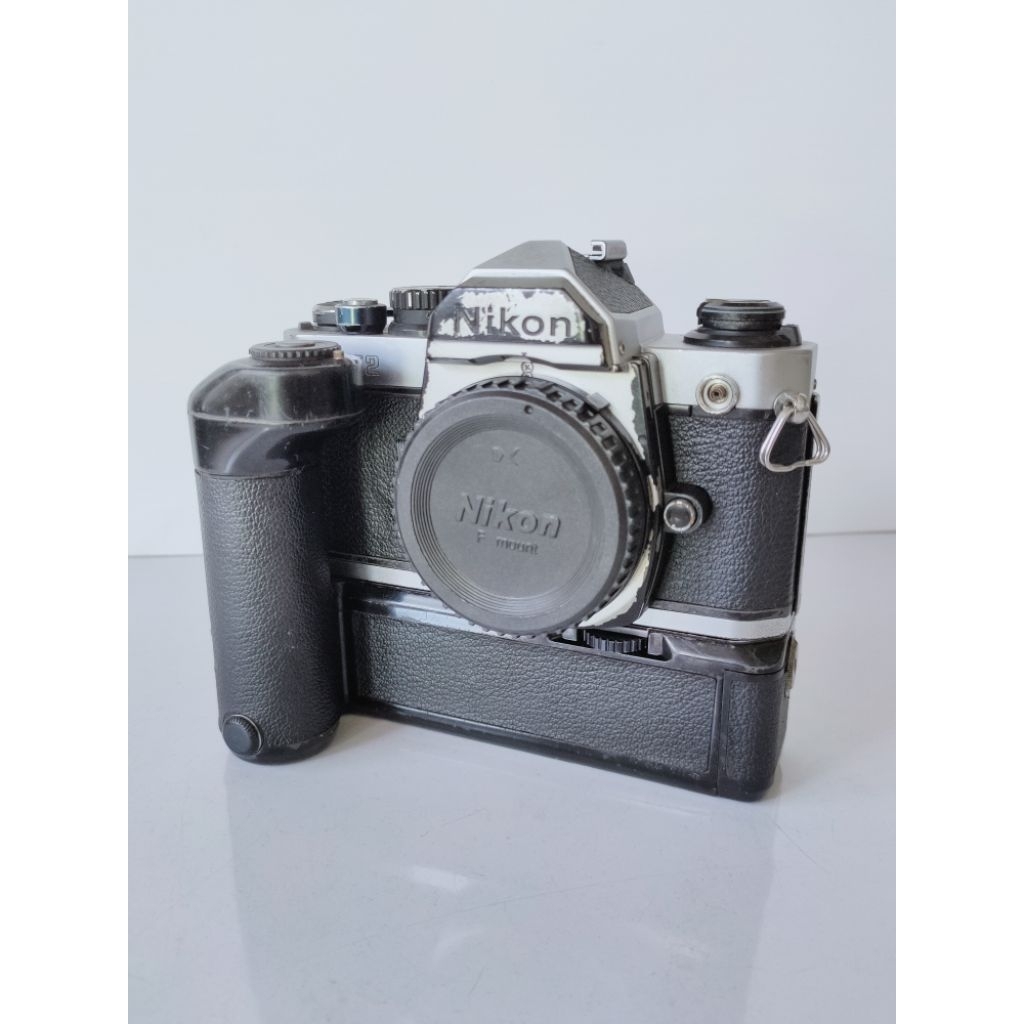 Kamera SLR analog vintage part aksesoris Nikon MD-11 MotorDrive MD11 made in Japan Batrai Grip BG fo